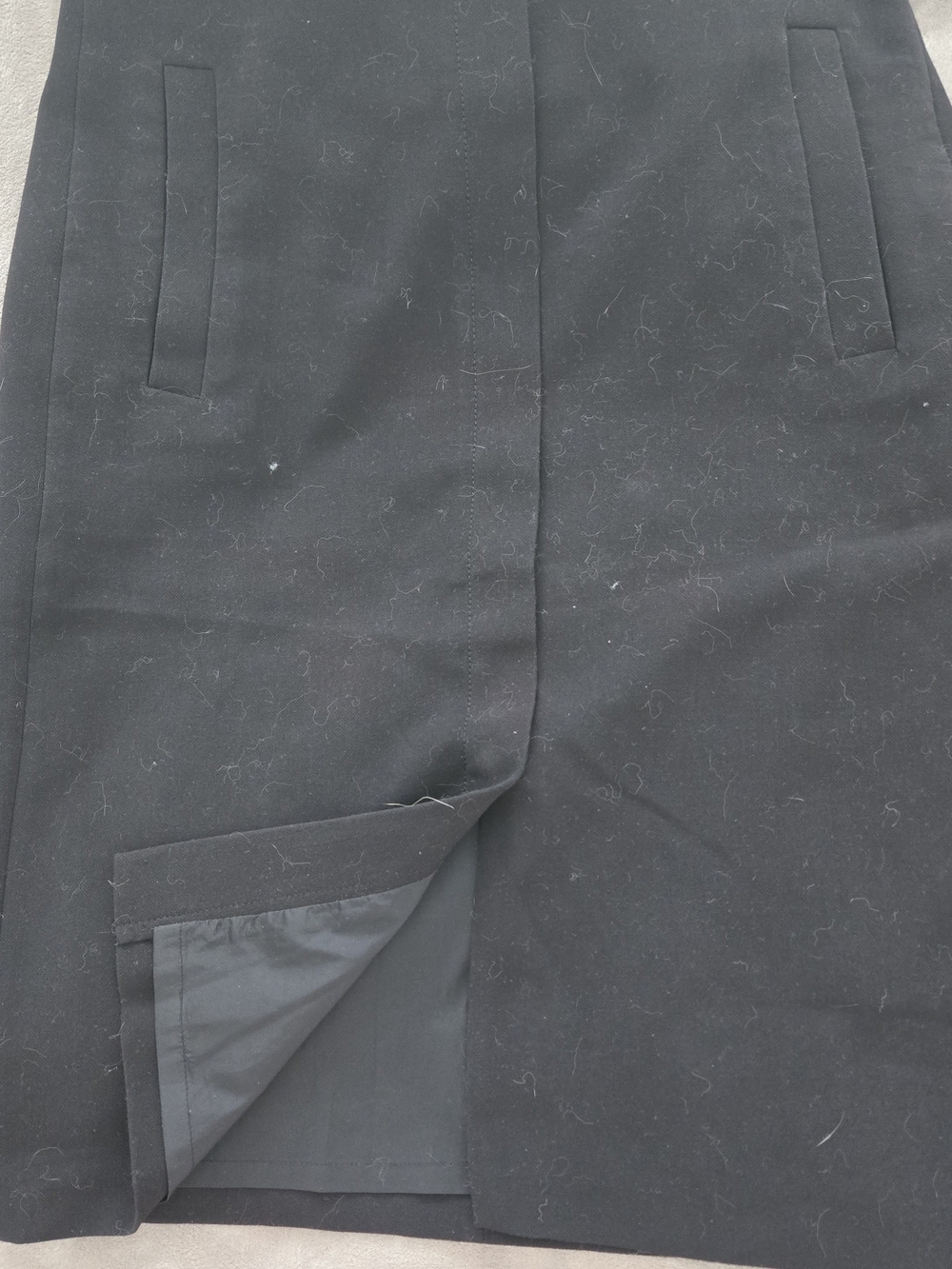 Banana Republic Black Tailored Pencil Skirt